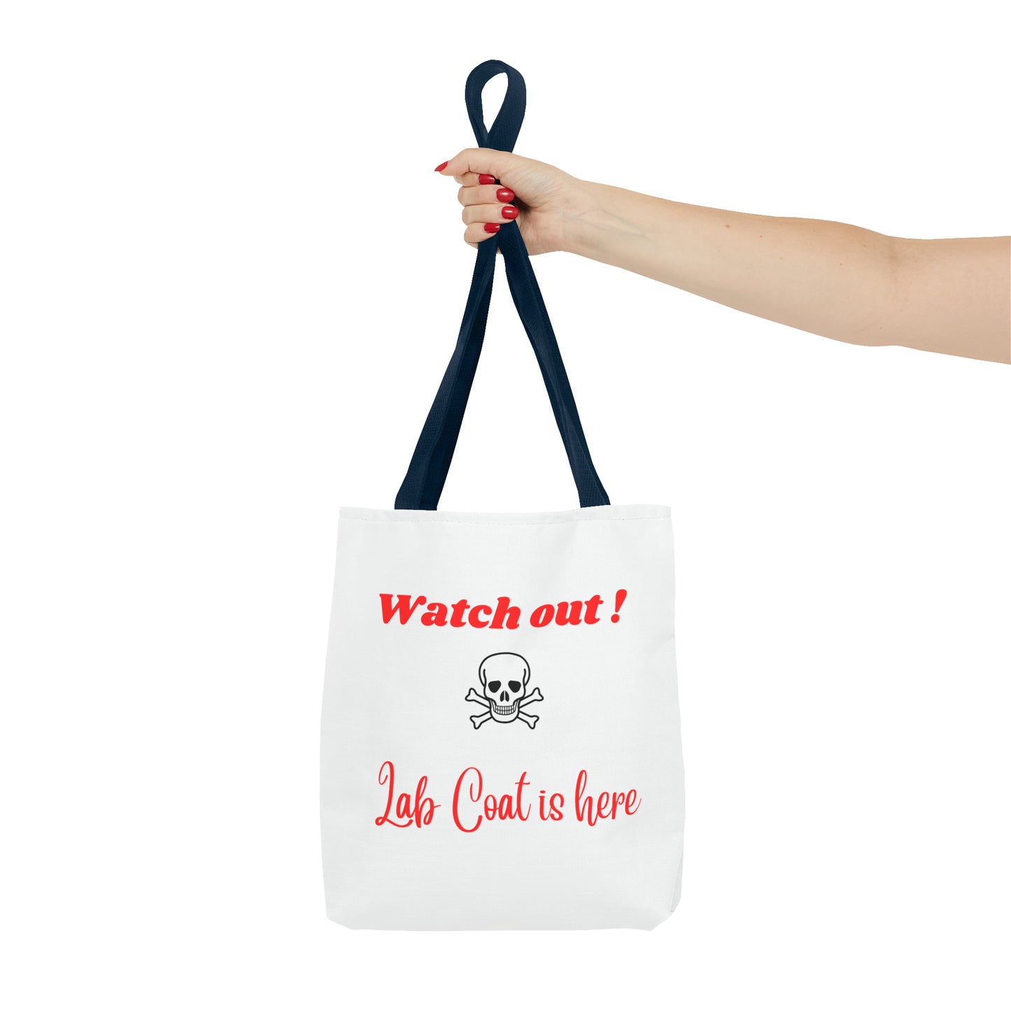 Lab Coat Tote Bag (AOP)