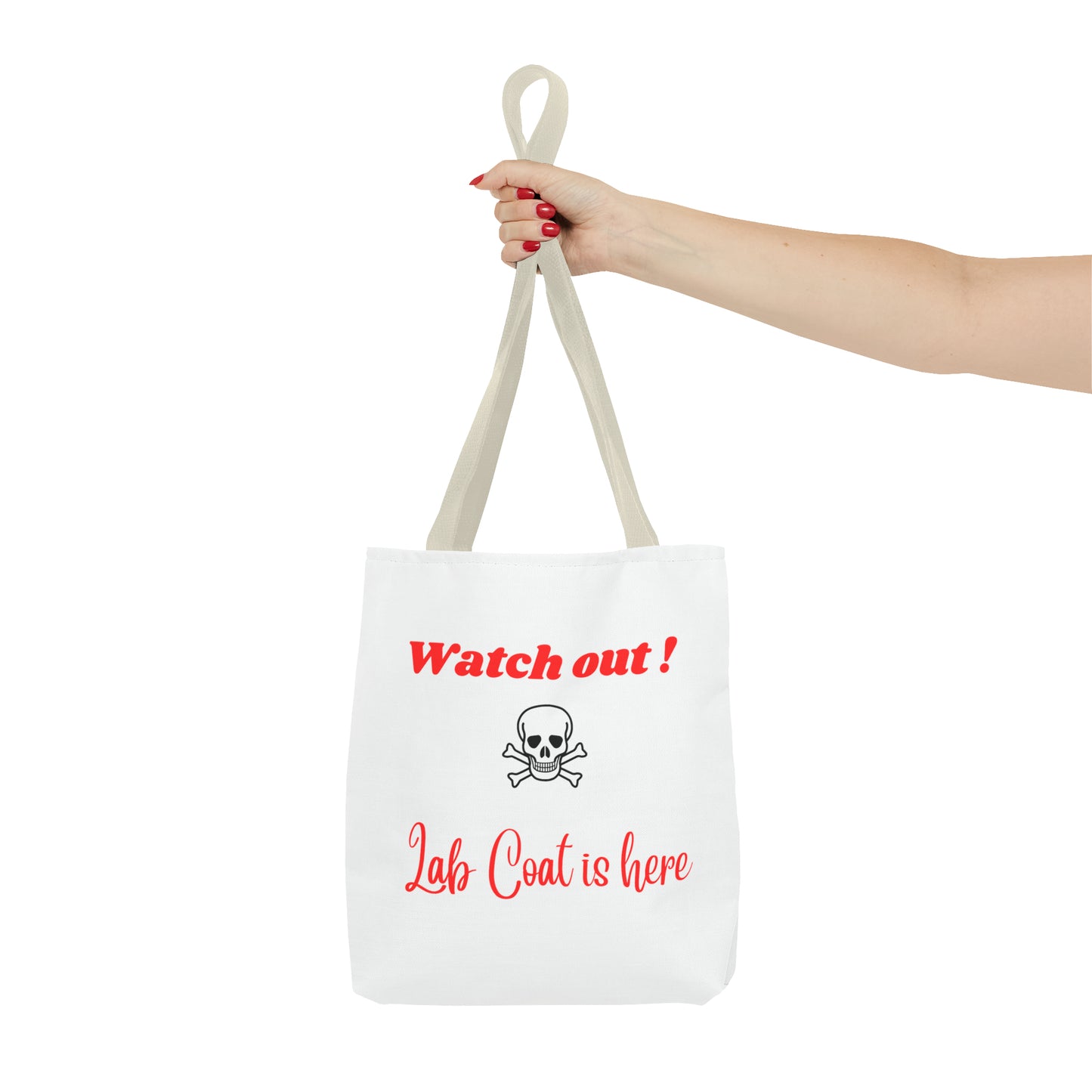 Lab Coat Tote Bag (AOP)