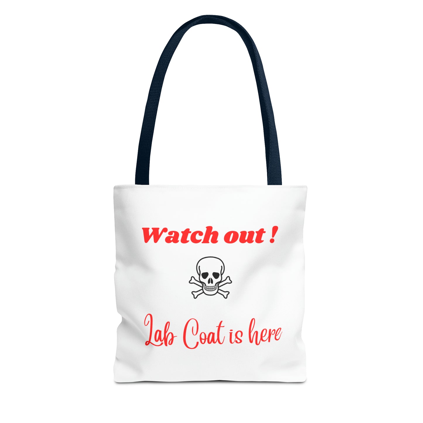 Lab Coat Tote Bag (AOP)