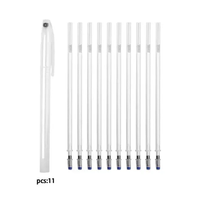 10/20Pcs/Set Heat Erasable Magic Marker Pen Temperature Disappearing Fabric Pens Line Marking DIY Craft Sewing Accessories