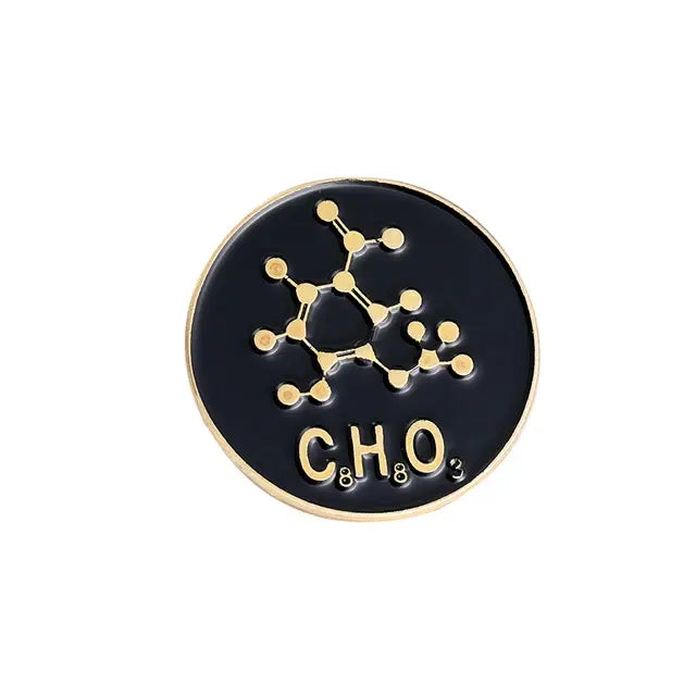 Science Stuff Enamel Pins Brooch Badge