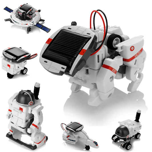 Solar Robot Educational Toys Technology Science Kits Learning Development Scientific Fantasy Toy for Kids Children Boys Gifts
