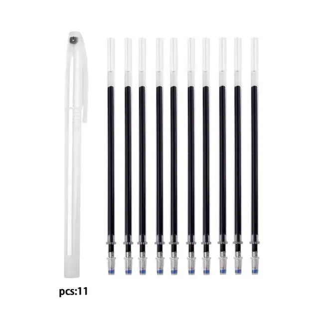 10/20Pcs/Set Heat Erasable Magic Marker Pen Temperature Disappearing Fabric Pens Line Marking DIY Craft Sewing Accessories