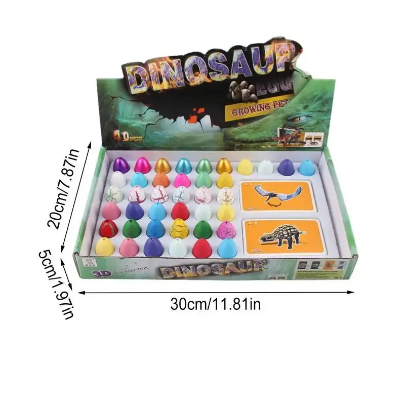 Growing Dinosaur Hatch Egg Hatching Growing Dinosaur Toys Eggs Portable Hatching Egg Crack Science Kits For Kids Girls Boys