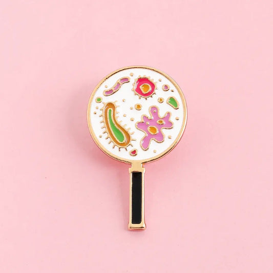 Color Microbes Bacteria Fashion Alloy Brooch