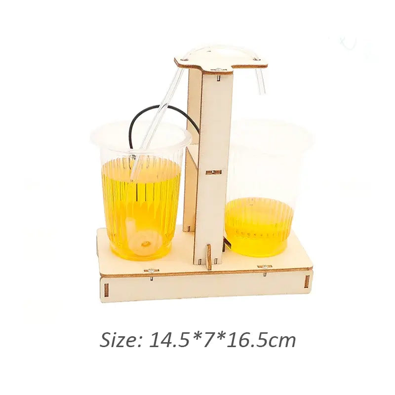 DIY Water Dispenser Model Science Toys Teenager Assembled Electric STEM Kit Experiment Teaching Material for Kids Educational