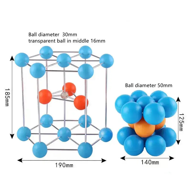 19sets Atoms Structure Models Chemical Molecular Solid Structure models for Teaching Purposes