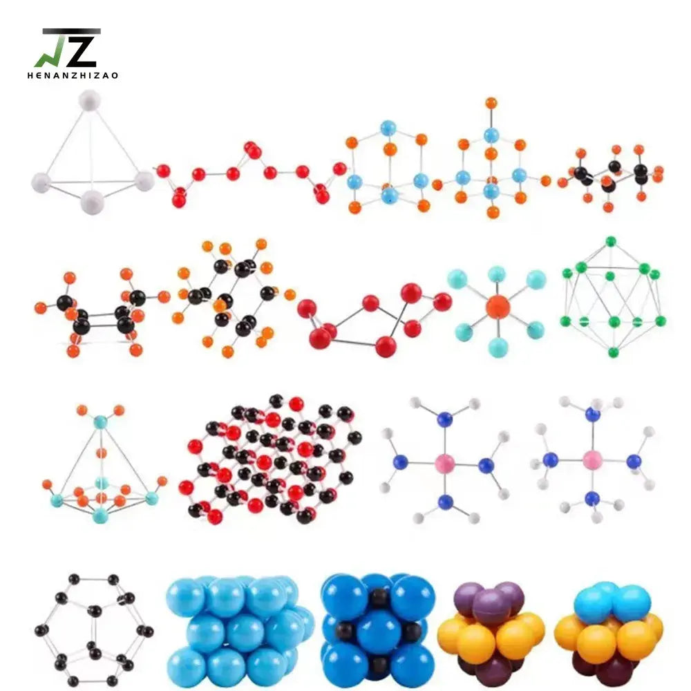 19sets Atoms Structure Models Chemical Molecular Solid Structure models for Teaching Purposes